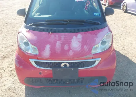 2013 Smart Fortwo Passion из США, поврежденный, VIN WMEEJ3BA6DK592560
